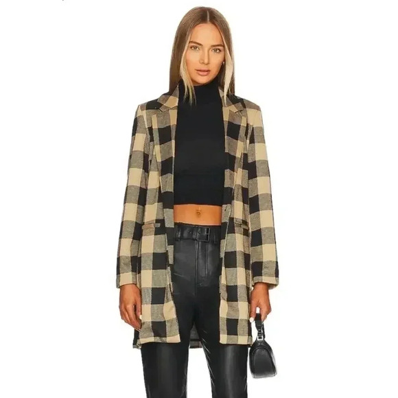 Sanctuary Carly Coat in Connor Plaid S NWT - Picture 1 of 7